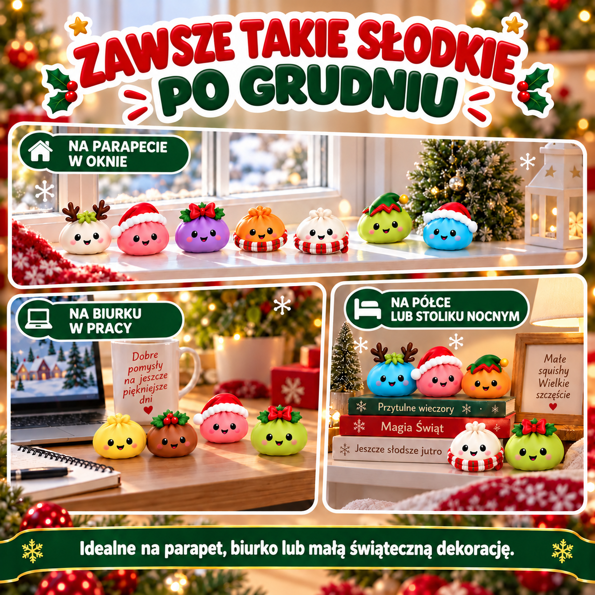 MerryPop – Kalendarz Adwentowy Squishy