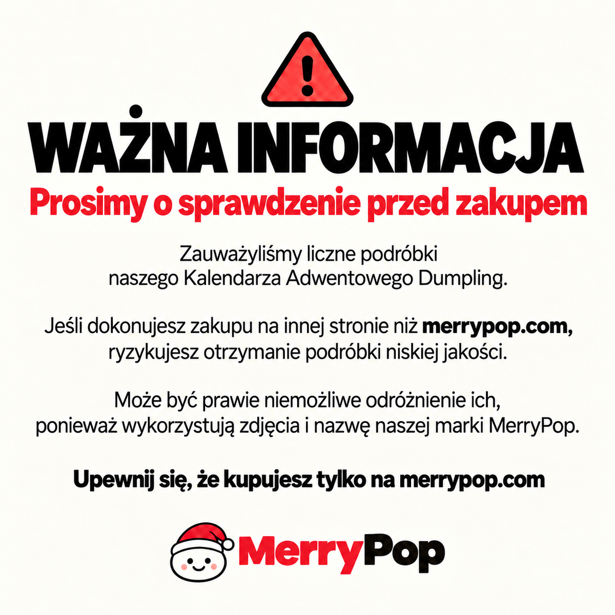 MerryPop – Kalendarz Adwentowy Squishy